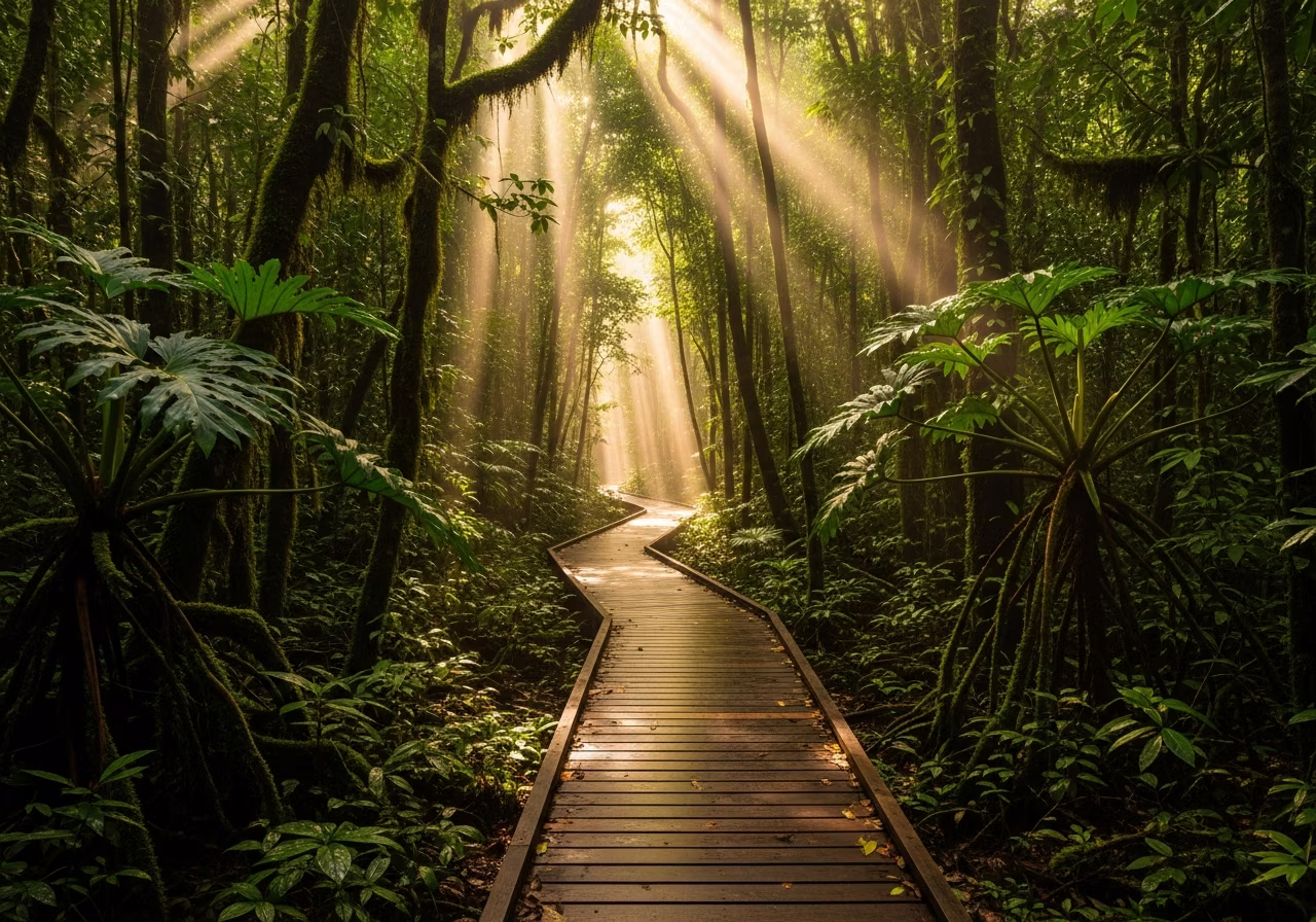 Mangrove boardwalk, Bocas del Toro